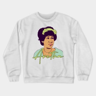 Aretha Franklin - Retro Soul Fan Design Crewneck Sweatshirt